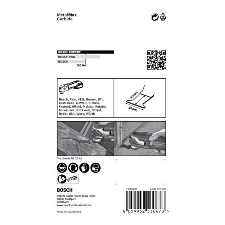 Bosch Lame de scie plongeante EXPERT AIZ 32 AIT VE 5 pièces Starlock