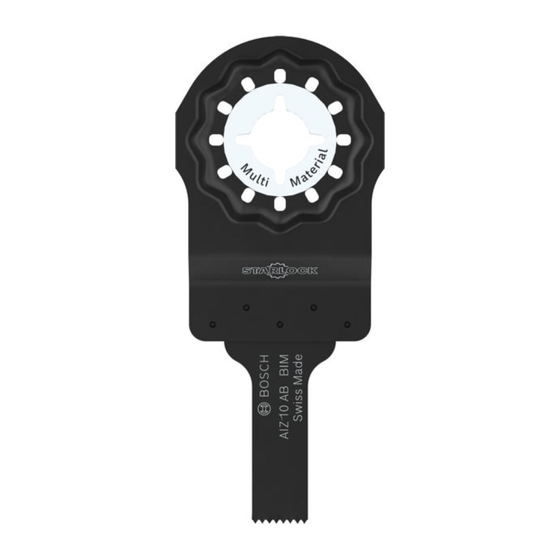 Bosch Lame de scie plongeante Multi Matériaux AIZ 10 AB, Starlock, 10 x 25 mm
