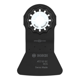 Bosch Lame de scie plongeante Multi Matériaux ATZ 52 SC, Starlock, 52 x 26 mm, 10 pièces