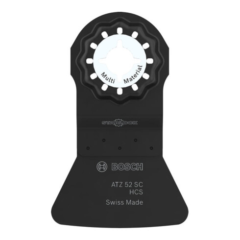 Bosch Lame de scie plongeante Multi Matériaux ATZ 52 SC, Starlock, 52 x 26 mm, 10 pièces