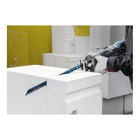 Bosch Lame de scie sabre EXPERT S 1141 HM VE 10 pcs Béton cellulaire