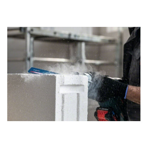 Bosch Lame de scie sabre EXPERT S 1241 HM VE 3 pcs Béton cellulaire
