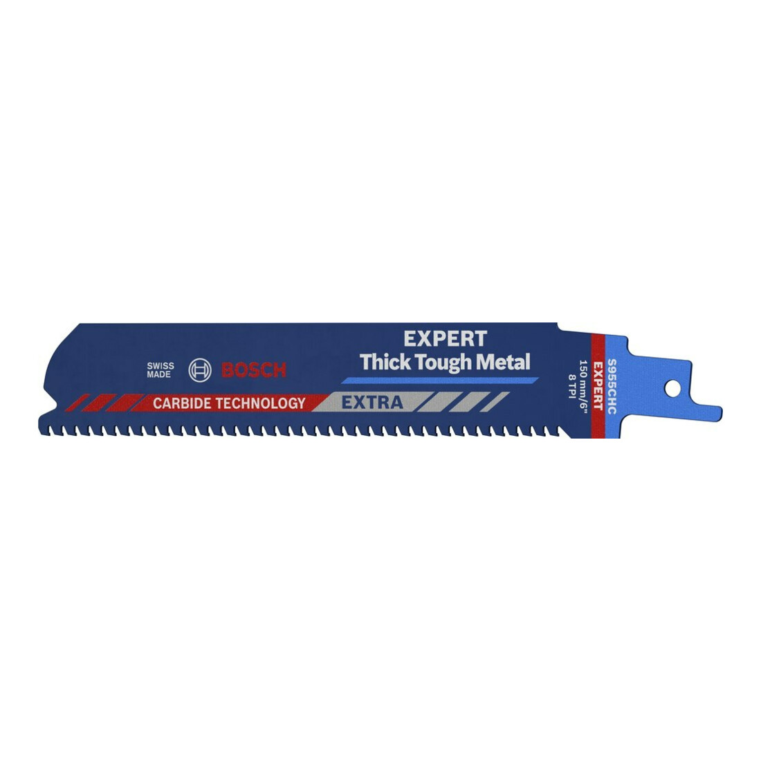Bosch Lame de scie sabre EXPERT S 955 CHC VE 10 pièces Métal épais robuste