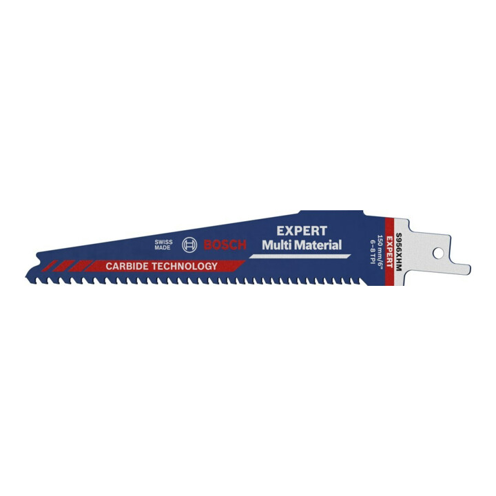 Bosch Lame de scie sabre EXPERT S 956 XHM, 10 pièces, Multi-matériaux