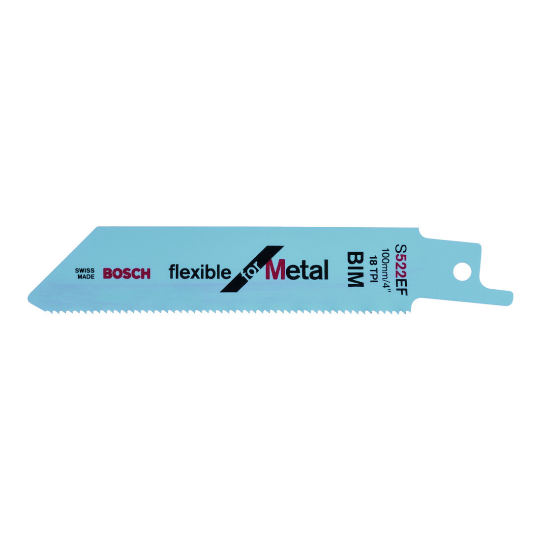 Bosch Lame de scie sabre S 522 EF VE, 5 pièces, flexible pour métal