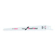 Bosch Lame de scie sabre S 611 DF VE, 25 pcs, robuste pour bois et métal