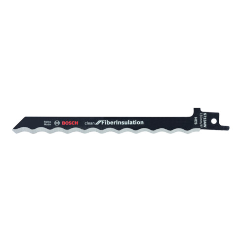 Bosch Lame de scie sabre S 713 AW VE, 2 pièces, pour isolation fibreuse Clean