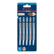Bosch Lame de scie sauteuse EXPERT T 308 B VE 5 pcs Bois coupe propre 2 côtés-5