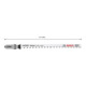Bosch Lame de scie sauteuse EXPERT T 308 BO VE 5 pcs Bois coupe propre 2 côtés-1