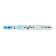 Bosch Lame de scie sauteuse T 118 EFS VE 5 pcs Basic pour acier inoxydable