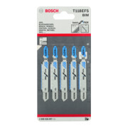 Bosch Lame de scie sauteuse T 118 EFS VE 5 pcs Basic pour acier inoxydable-2
