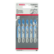 Bosch Lame de scie sauteuse T 118 GFS VE 5 pcs Basic pour acier inoxydable-2