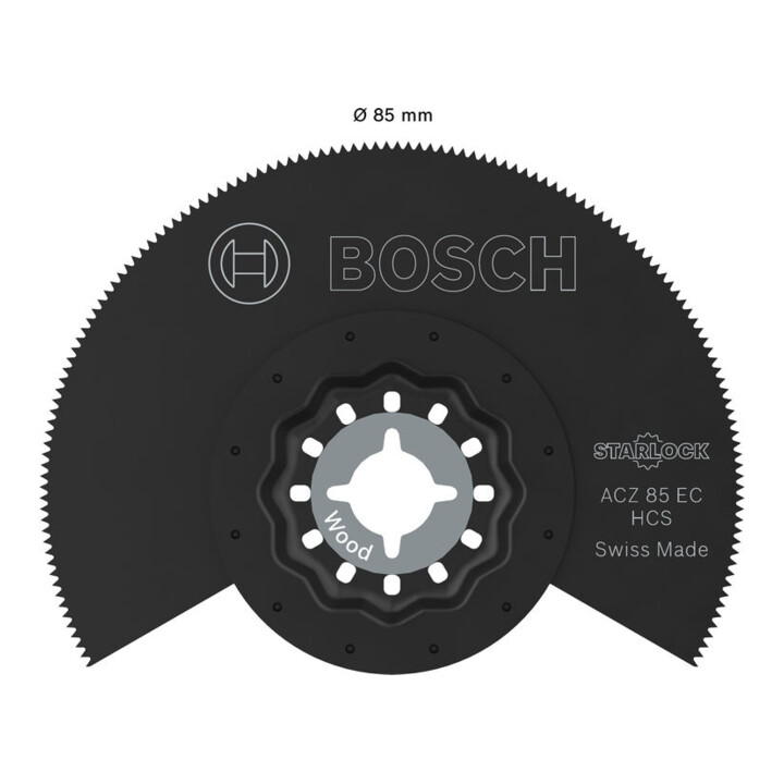Bosch Lame de scie segmentée bois ACZ 85 EC, Starlock, 85 mm
