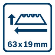 Bosch Lame per coltelli 63x19mm-5