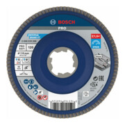 Bosch lamellenschijf X571 Best for Metal recht 115 mm K 120 kunststof