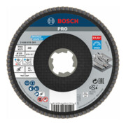Bosch lamellenschijf X571 Best for Metal schuin 125 mm K 40 Fiber