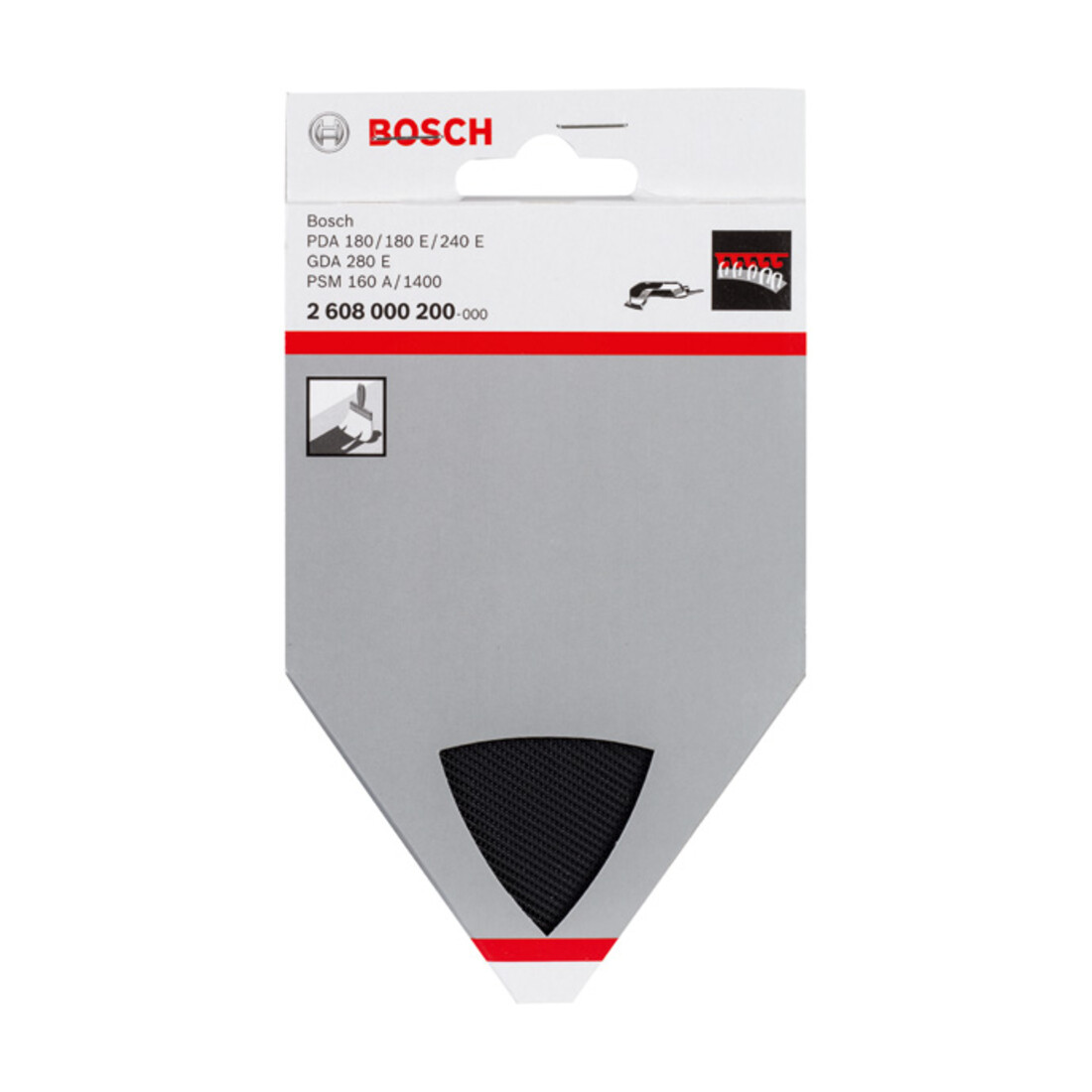 Bosch Lamellenschleifvorsatz Universal passend zu GDA 280 E