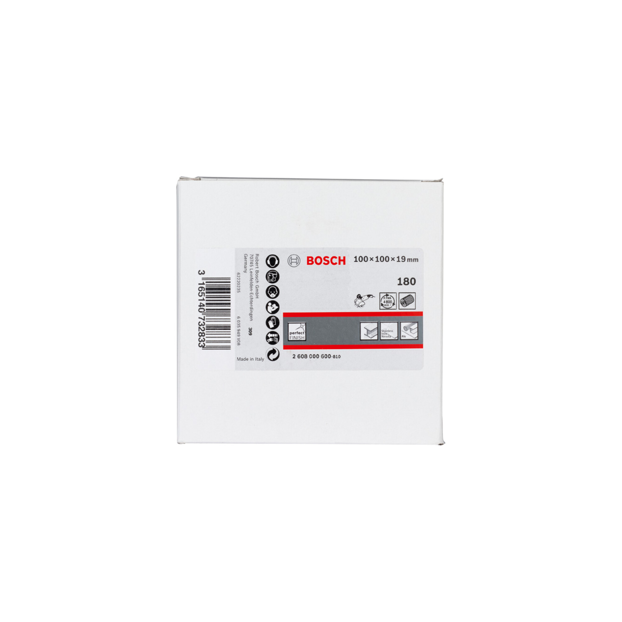 BOSCH Lamellenschleifwalze 19 mm 180 100 mm