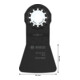 Bosch Lames de scie plongeante ATZ 52 SFC Multi-matériaux, Starlock, 52 x 40 mm, 10 pièces-5