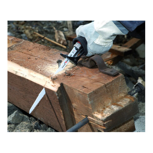 Bosch Lames de scie sabre S 1111 DF VE x 5 Heavy pour bois et métal
