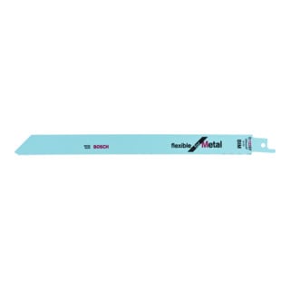 Bosch Lames de scie sabre S 1122 EF VE 25 pcs Flexibles pour métal