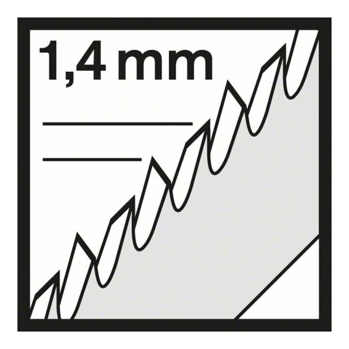 Bosch Lames de scie sauteuse T 101 AOF VE, 5 pièces, spécial stratifié