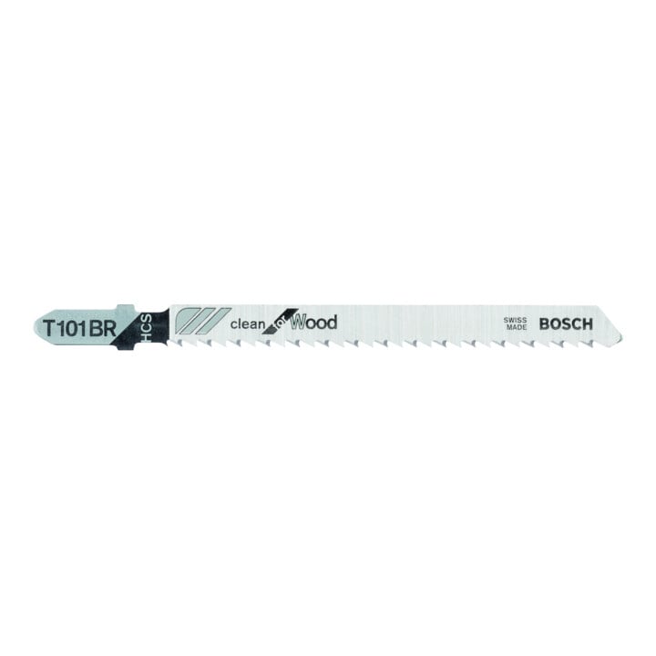 Bosch Lames de scie sauteuse T 101 BR VE 25 pcs Clean for Wood
