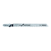 Bosch Lames de scie sauteuse T 101 BRF VE 5 pcs Clean pour bois dur