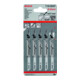 Bosch Lames de scie sauteuse T 101 BRF VE 5 pcs Clean pour bois dur-2