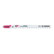 Bosch Lames de scie sauteuse T 102 H, lot de 5, Clean pour PVC-2