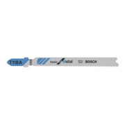 Bosch Lames de scie sauteuse T 118 A VE 100 pcs Basic pour métal