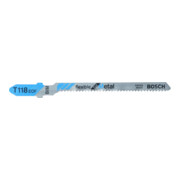 Bosch Lames de scie sauteuse T 118 EOF VE x 5 Flexibles pour métal
