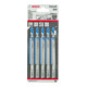 Bosch Lames de scie sauteuse T 321 AF VE 5 pcs Speed for Metal-1