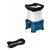 Bosch Lampe de chantier sans fil GLA 18VH-7500 + câble d'alimentation IEC