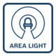 Bosch Lampe de chantier sans fil GLA 18VH-7500 + câble d'alimentation IEC-2