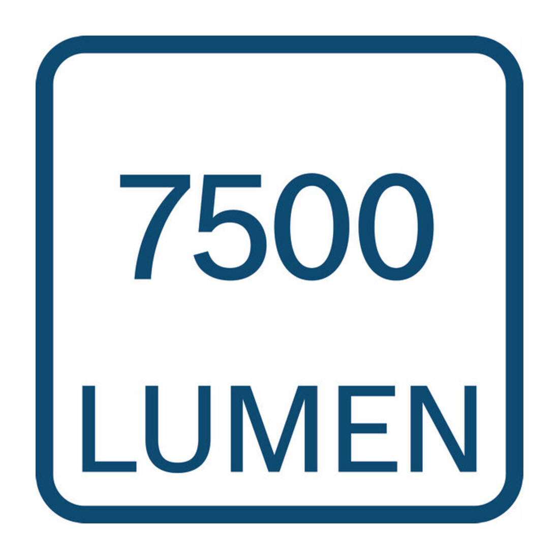 Bosch Lampe de chantier sans fil GLA 18VH-7500 + câble d'alimentation IEC