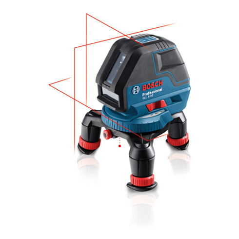 Bosch Laser a linee GLL 3-50 con custodia protettiva