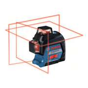 Bosch Laser a linee GLL 3-80 con 4 x batterie LR6 da 1,5 V
