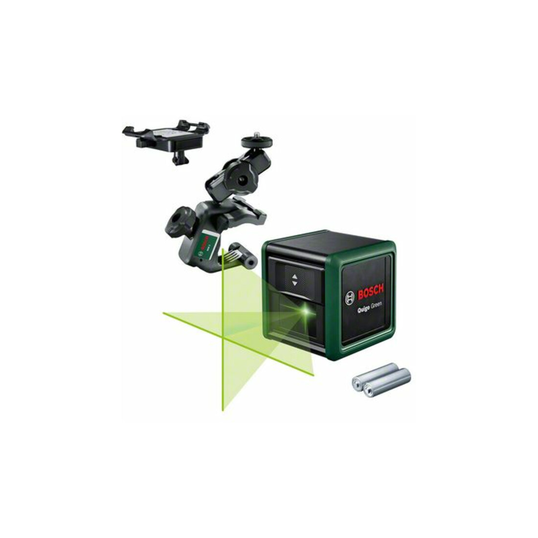 Bosch Laser a linee incrociate Quigo verde
