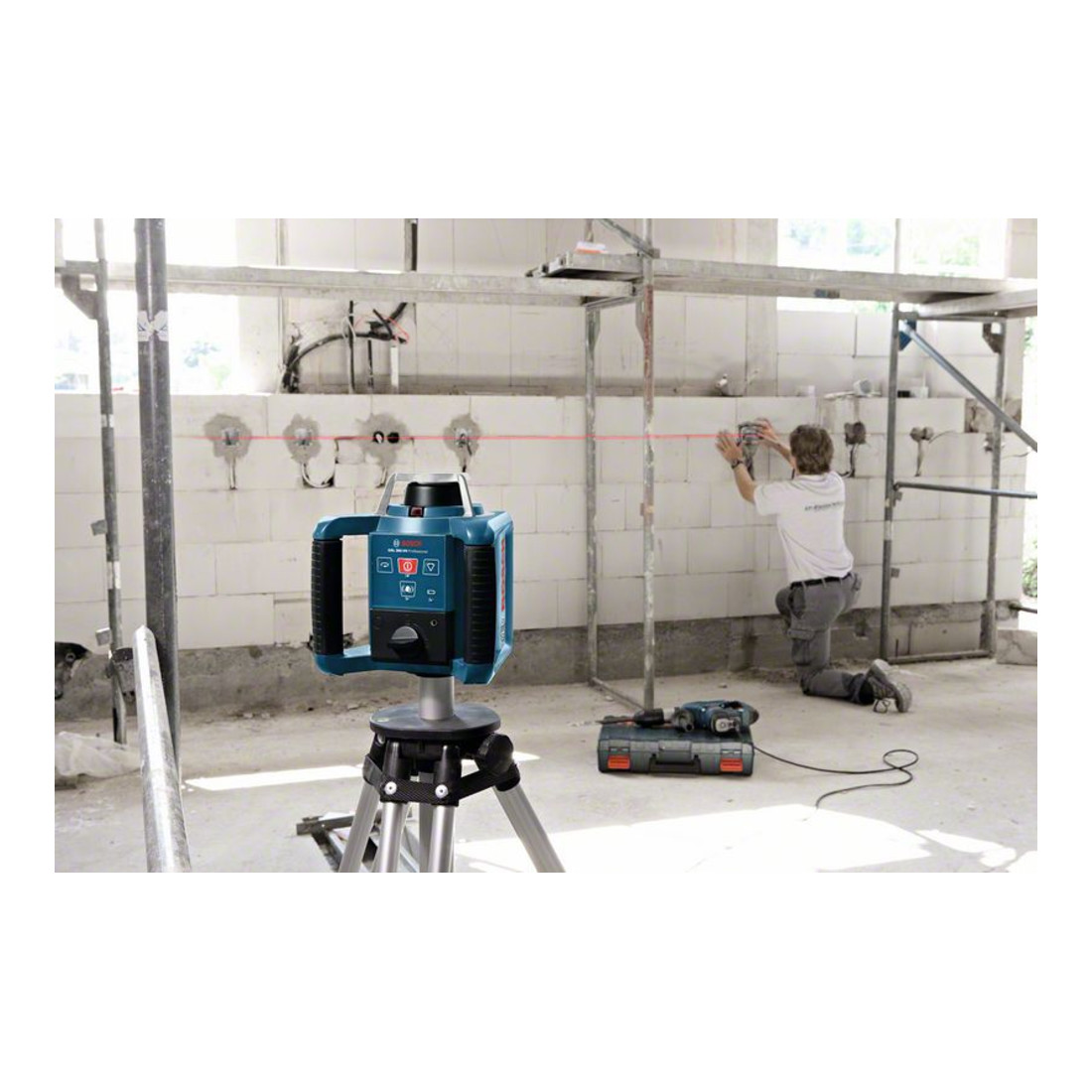 Bosch Laser a rotazione GRL 300 HV con RC 1 WM 4 e LR 1