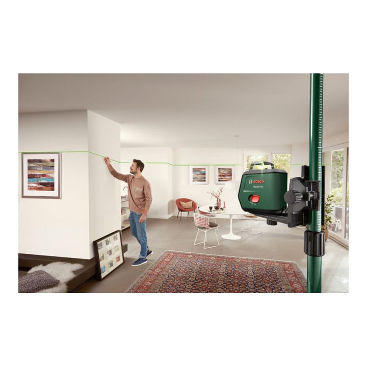 Bosch Laser croix PLL360-15G Premium Set 3,6V batterie dans sac