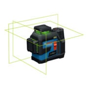 Bosch Laser de ligne GLL 12V-100-33 CG avec 1 x batterie GBA 12V 2.0Ah dans L-BOXX-2