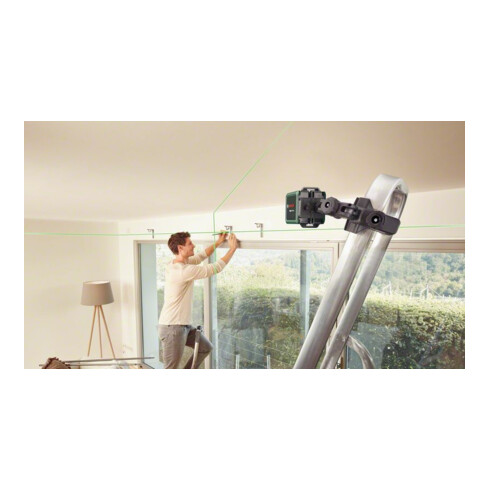 Bosch Laser en lignes croisées Quigo vert