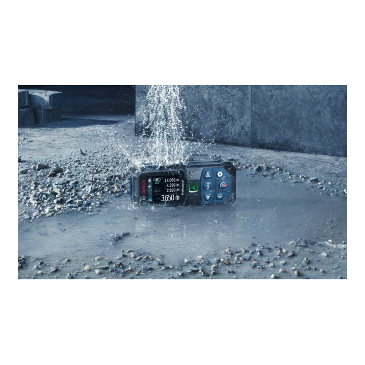 Bosch Laser-Entfernungsmesser GLM 50-27 CG mit 2 x 1,5 V LR6-Batterie (AA)
