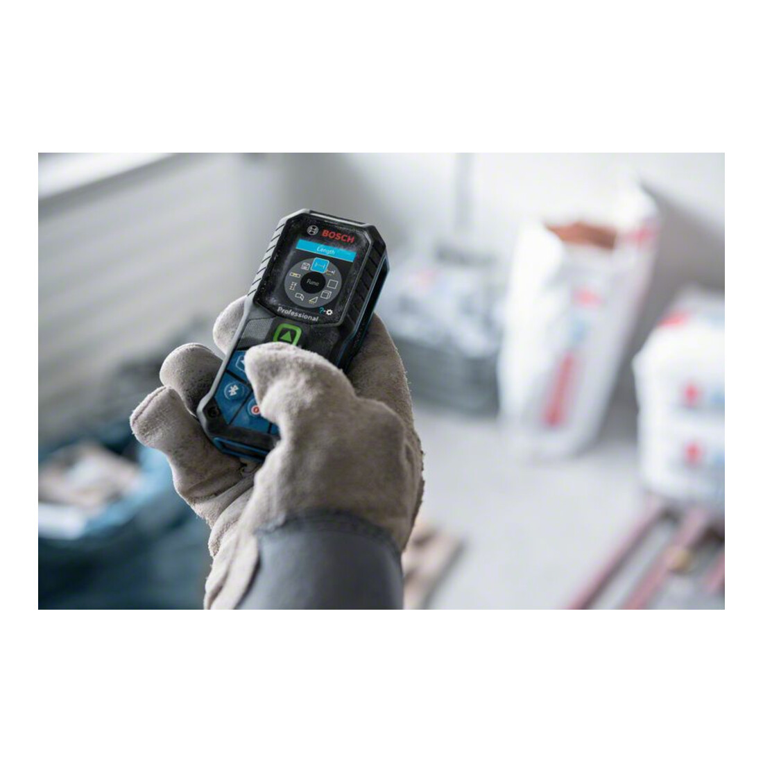Bosch Laser-Entfernungsmesser GLM 50-27 CG mit BA 3.7V 1.0Ah A und USB-C™-Kabel