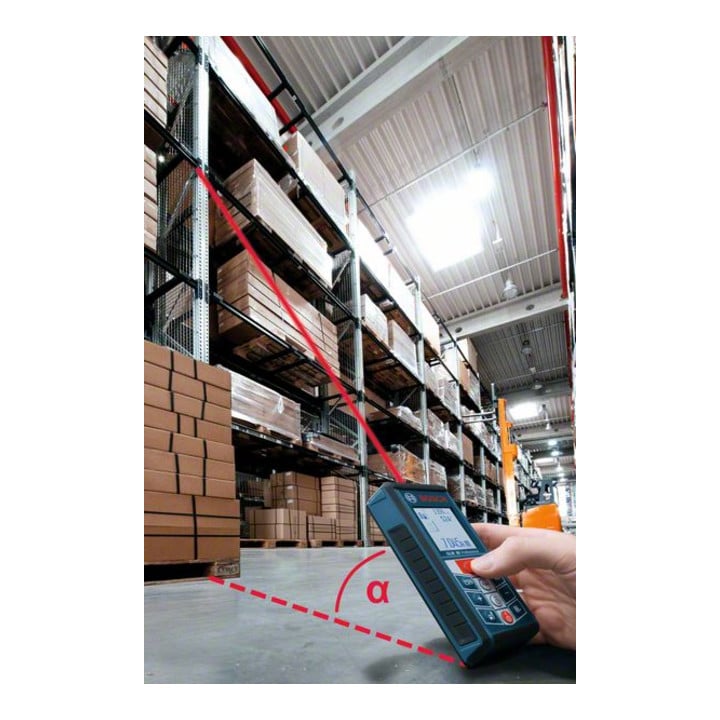 Bosch Laser-Entfernungsmesser GLM 80, mit Baustativ BS 150