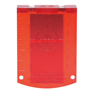 Bosch laser richtplaat rood