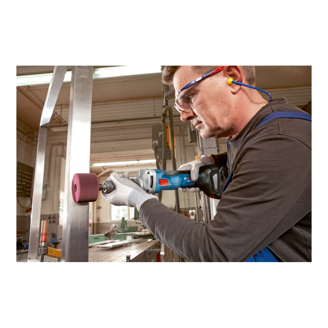 Bosch Levigatrice diritta a batteria GGS 18 V-10 SLC