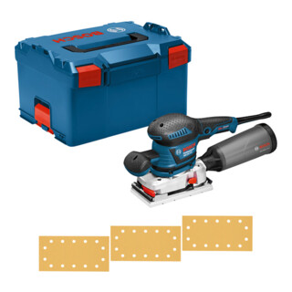 Bosch Levigatrice orbitale GSS 230 AVE con L-BOXX