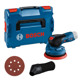 Bosch Levigatrice roto-orbitale a batteria GEX 12 V-125 in L-BOXX